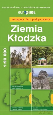 Ziemia Kłodzka. Mapa turystyczna w skali 1:90 000. Europilot
