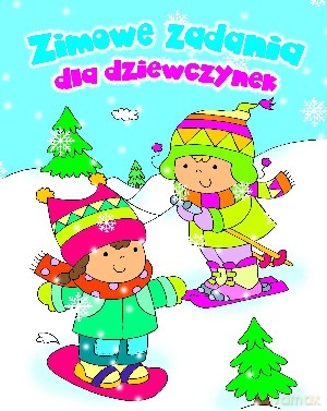 Zimowe zadania dla dziewczynek [KSIĄŻKA]