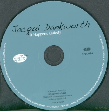 Jacqui Dankworth-It Happens Quietly: Jacqui Dankworth-It Happens Quietly [CD]