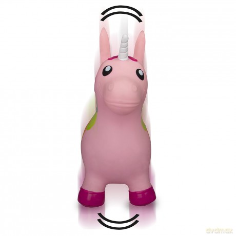 Jamara Hźpftier Einhorn bunt mit Pumpe