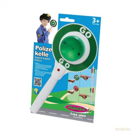 Jamara Polizeikelle mit Licht rot oder g