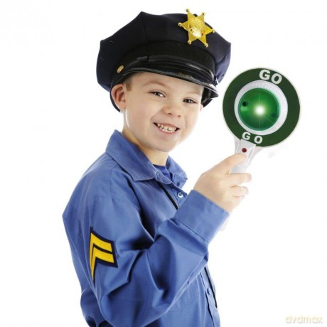 Jamara Polizeikelle mit Licht rot oder g