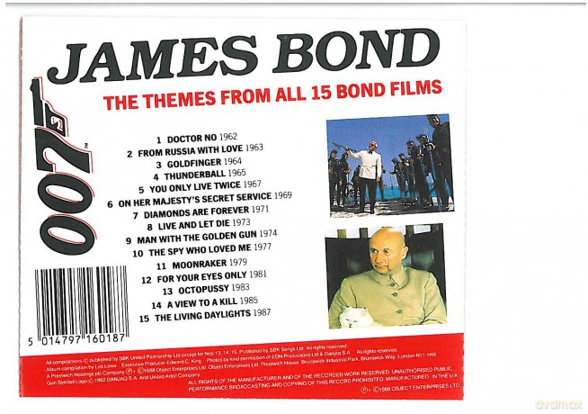 Themes From All 15 Bond Films: James Bond [CD]