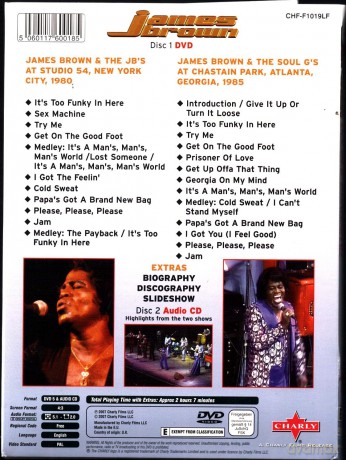 James Brown Double Dynamite [3DVD]
