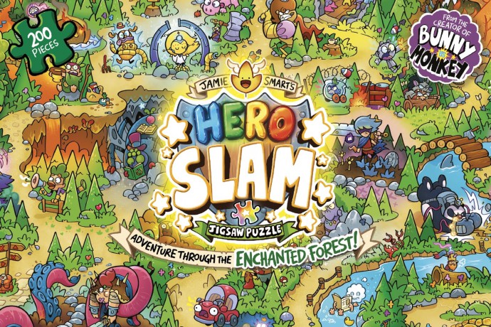 Jamie SmartÇŃs Hero Slam Jigsaw Puzzle [KSIĄŻKA]