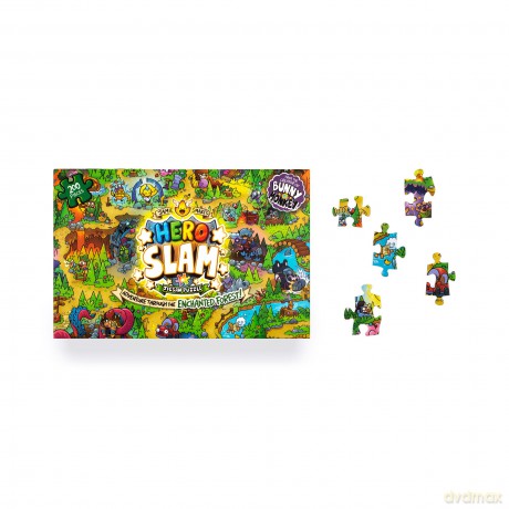 Jamie SmartÇŃs Hero Slam Jigsaw Puzzle [KSIĄŻKA]
