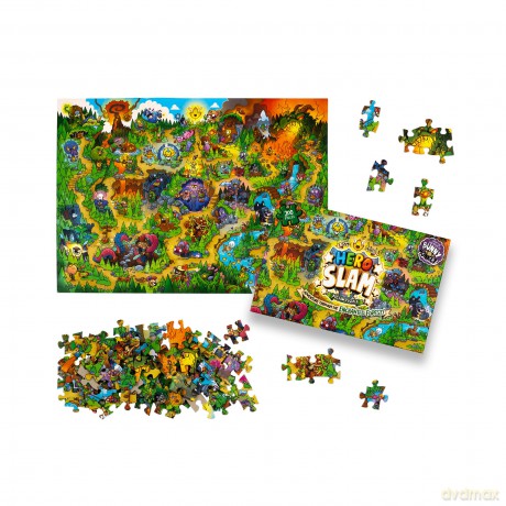 Jamie SmartÇŃs Hero Slam Jigsaw Puzzle [KSIĄŻKA]