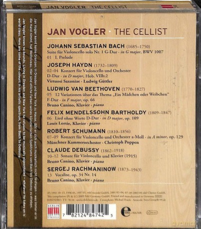 Vogler,J./Canino,B./GTtler,L./Vs: Jan Vogler-The Cellist [CD]