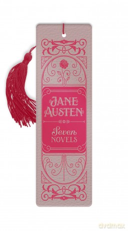 Jane Austen Seven Novels Leather Bookmark [KSIĄŻKA]