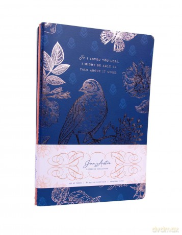 Jane Austen Sewn Notebook Collection Set of 3 [KSIĄŻKA]