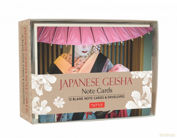 Japanese Geisha Note Cards [KSIĄŻKA]