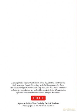 Japanese Geisha Note Cards [KSIĄŻKA]