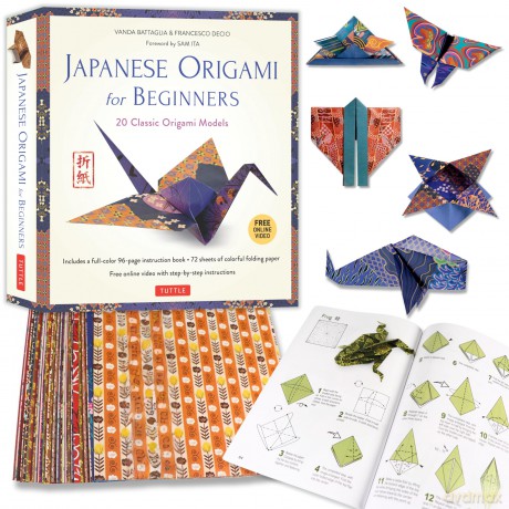 Japanese Origami For Beginners [KSIĄŻKA]