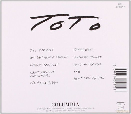 Toto: FAHRENHEIT [CD]