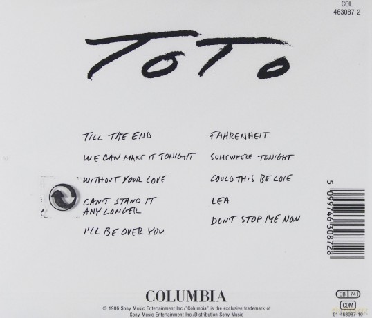Toto: FAHRENHEIT [CD]