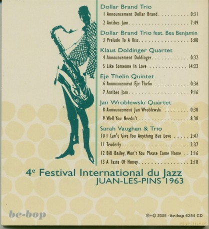 Jazz Antibes 1963 (Cd) [CD]