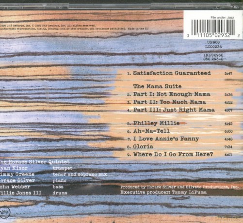 Silver,Horace: Jazz Has A Sense Of Humor [CD]