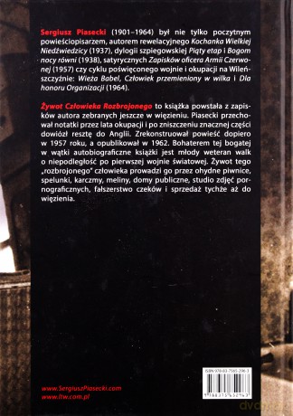 Żywot Człowieka Rozbrojonego - Sergiusz Piasecki [KSIĄŻKA]