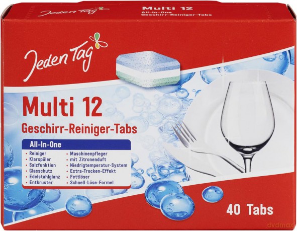 Jeden Tag All in 1 Spźlmaschinentabs 40