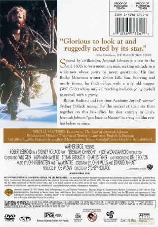 Jeremiah Johnson [DVD]