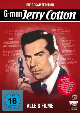 Jerry Cotton-Die Gesamtedition: Alle 8 F [8DVD]