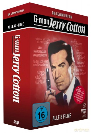 Jerry Cotton-Die Gesamtedition: Alle 8 F [8DVD]