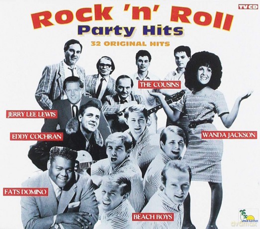 Rock'n'roll Party Hits: Jerry Lee Lewis - Eddy Cochran - Wanda Jackson [2CD]