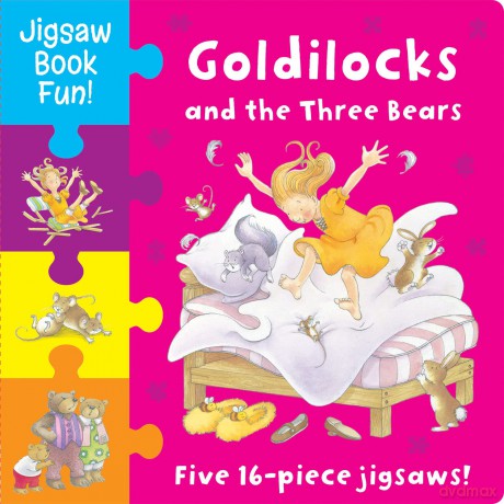 Jigsaw Book Fun Goldilocks And The Three Bears [KSIĄŻKA]