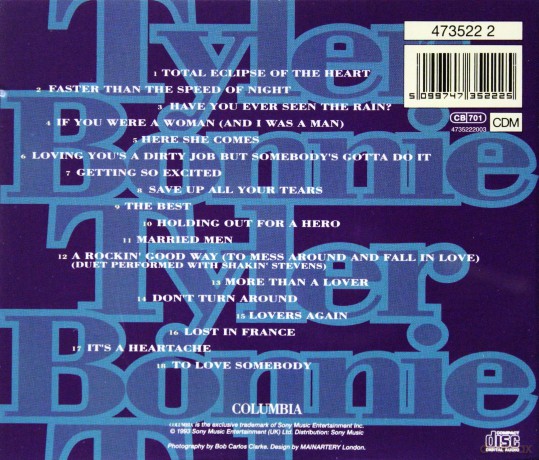 Bonnie Tyler: Definitive Collection [CD]