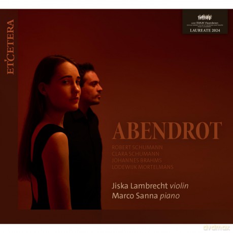 Jiska Lambrecht (Violin) Marco Sanna (Piano)-Abendrot: Jiska Lambrecht (violin) Marco Sanna (piano)-Abendrot [CD]