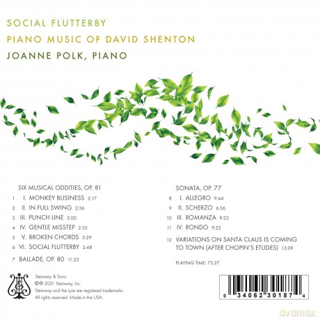 Joanne Polk-Shenton:Piano Music: Joanne Polk-Shenton:Piano Music [CD]