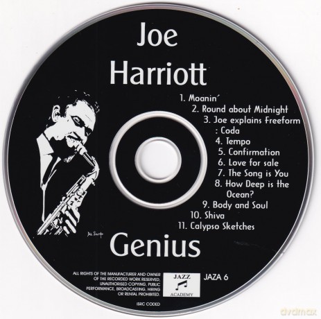 Joe Harriott-Genius: Joe Harriott-Genius [CD]