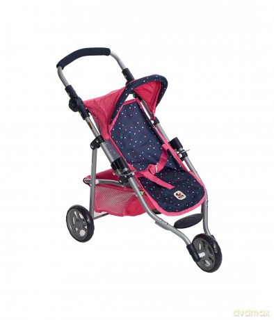 Jogging-Buggy LOLA Konfetti, pink