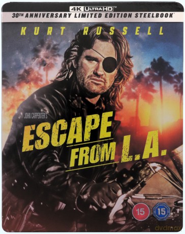 John Carpenters Escape From L.A (Ucieczka z Los Angeles) (steelbook) [Blu-Ray 4K]