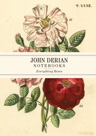 John Derian Paper Goods Everything Roses Notebooks [KSIĄŻKA]