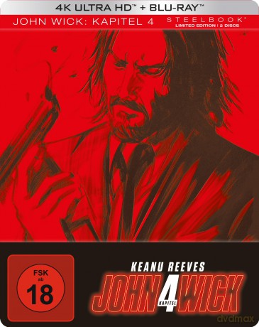 John Wick: Kapitel 4-Uhd Steelbook Lim. [2xBlu-Ray]