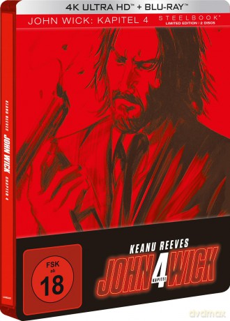 John Wick: Kapitel 4-Uhd Steelbook Lim. [2xBlu-Ray]