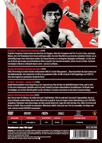 John Woo: Die Todesbox Des Kung Fu [2DVD]