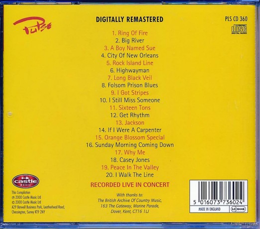 Johnny Cash: Johnny Cash - Famous Country Music Makers [CD]