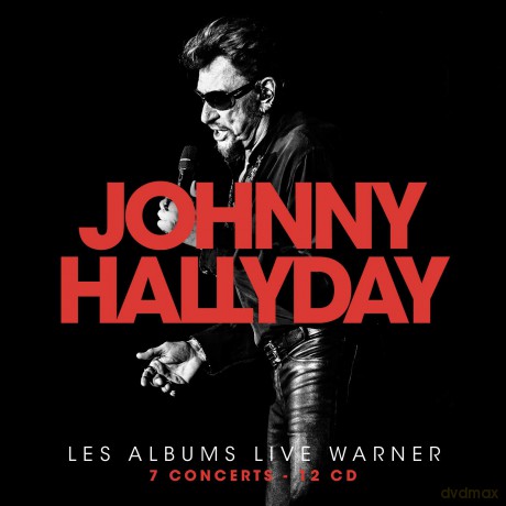Hallyday,Johnny: Johnny Hallyday-Les Albums Live Warner [12CD]
