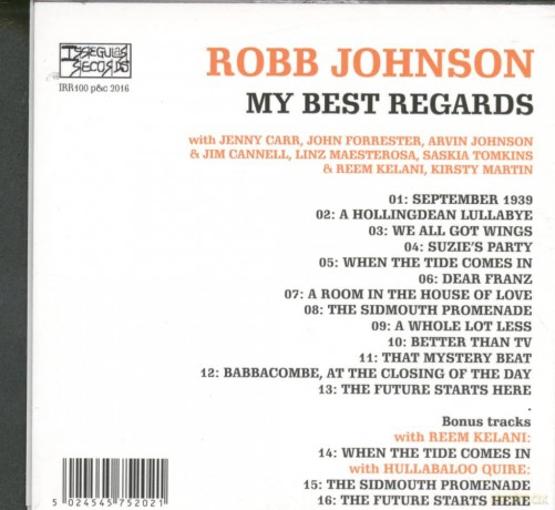Johnson Robb-My Best Regards: Johnson Robb-My Best Regards [CD]