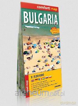 Comfort! map Bulgaria 1:520 000 laminat wersja angielska