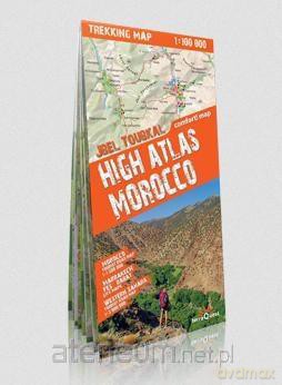 Comfort! Trekking map High Atlas Morocco 1:100 000