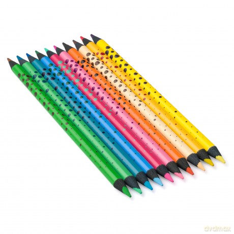 Jolly: JOLLY Crazy Buntstifte farbsortiert, 10