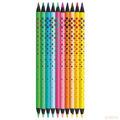 Jolly: JOLLY Crazy Buntstifte farbsortiert, 10