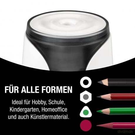 Jolly: JOLLY elektrischer Anspitzer Herbert wei