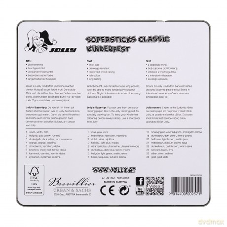 JOLLY Farbstifte Classic, 24er