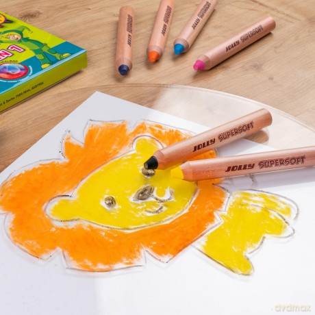 Jolly: JOLLY Supersoft 3 in 1 Buntstifte farbso
