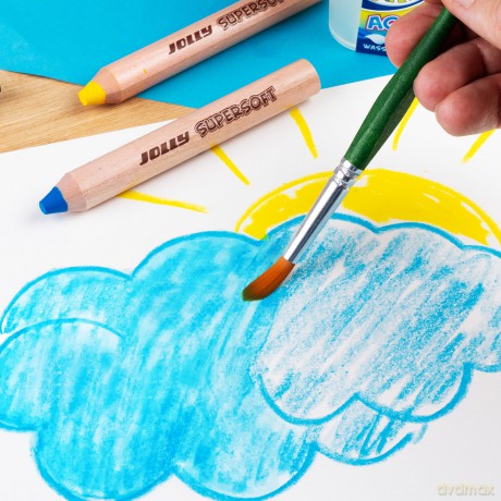 Jolly: JOLLY Supersoft 3 in 1 Buntstifte farbso