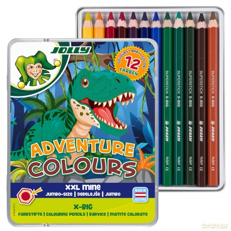 Jolly: JOLLY X-BIG Adventure Colours Buntstifte